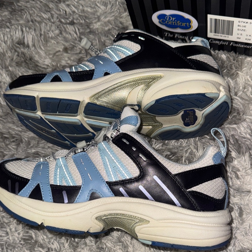 Dr. Comfort Women's Athletic Shoes - Blue - Picture 7 of 7